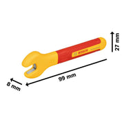 Bosch - Ringschlüssel Maulschlüssel 1600A02NE9 VDE-Einmaulschlüssel