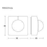 Lichtline - Bewegungsmelder/Präsenzmelder komplett Deckenpräsenzmelder LL057398 DALI-Vollsystem