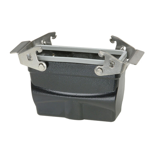 Walther Werke - Gehäuse für Rechtecksteckverbinder Kupplungsgehäuse P743624 BHT24 81,5mm hoch,sw