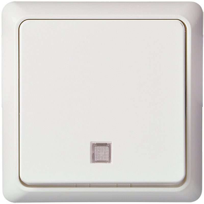 Elso - Taster UP-Taster beleuchtet 252134 reinweiß