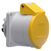 Bals Elektrotech - CEE-Anbausteckdose (IEC 60309) Anbausteckdose gerade 16A 13661 4p 110V 4h IP44
