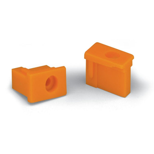 WAGO - Zubehör/Ersatzteile für Klemmen Befestigungselement 231-393 waager. orange − 100 Stück