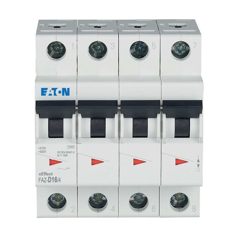 Eaton - Leitungsschutzschalter Leitungsschutzschalter FAZ-D16/4#279084 16A Charakt.: D