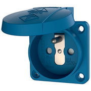 Mennekes - Schutzkontakt-Anbausteckdose Schuko-Anbau-Steckdose 11161 16A,2p+E,230V,bl