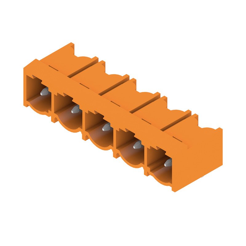 Weidmüller - Leiterplattensteckverbinder Verbinder 7.62mm SL 7.62HP#1980400000 − 50 Stück