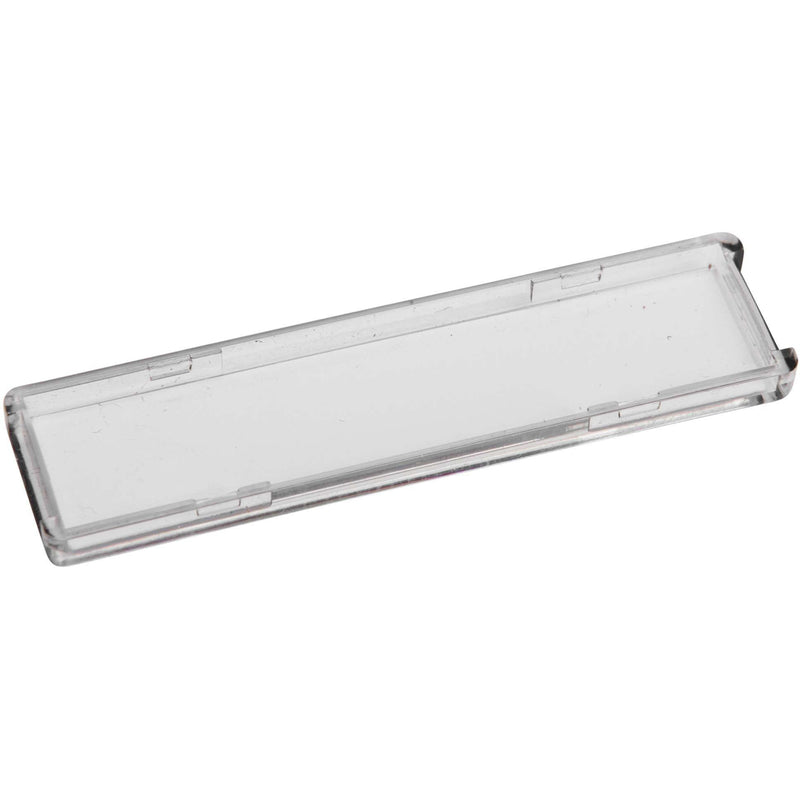 Renz Metallwaren - Bezeichnungsmaterial für Installationsschalterprogramme Namensschild-Abdeckung 97-9-82054 57x14mm − 1 Stück