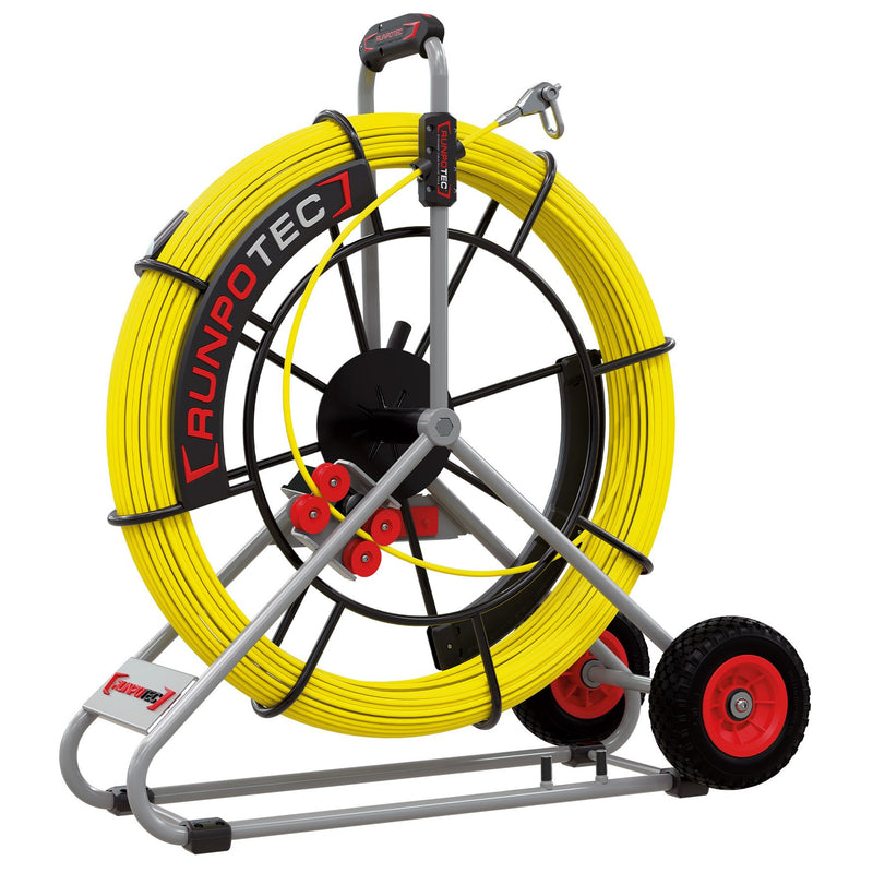 Runpotec - Kabeleinziehsystem Glasfaserstab 10079 80m DM=7,5mm RTG12mm