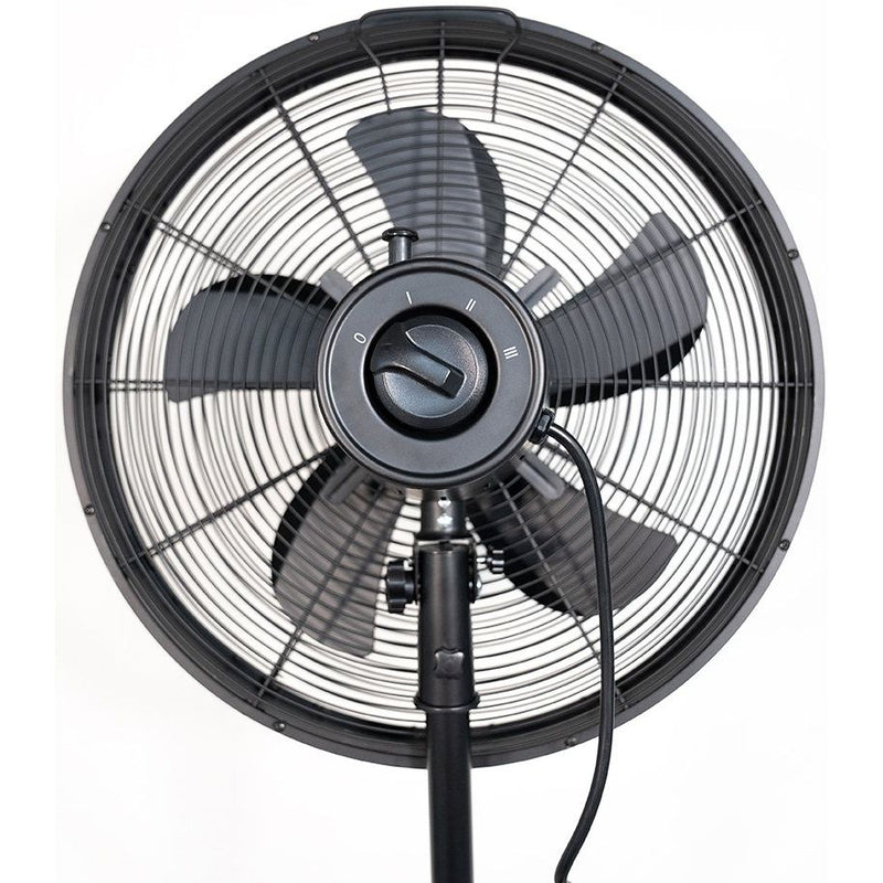 Unold - Umluftventilator Standventilator 86725 Black Steel