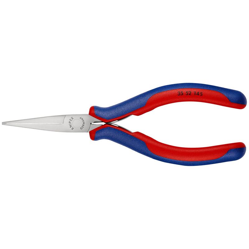 Knipex - Flachzange Elektronik-Greifzange 35 52 145 spiegelpoliert,145mm