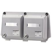 Mennekes - Zubehör/Ersatzteile für CEE-Steckvorrichtungen (IEC 60309) Modulplatte 25033 grau