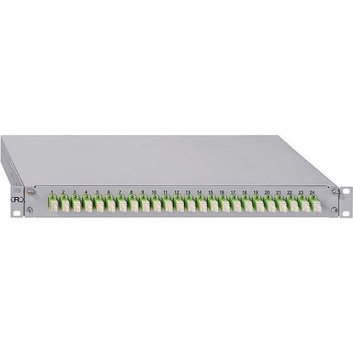 Rutenbeck - Patchpanel LWL Spleissbox gr GradeB 228030706 6xSC-D OM5 grün − 1 Stück by Rutenbeck
