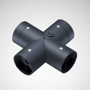 Trilux - Mechanisches Zubehör/Ersatzteile für Leuchten X-Verbinder Tugra X-Conn. Alu 05 schwarz