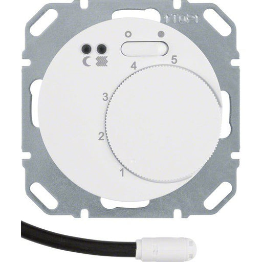 Berker - Raumthermostat Fußbodentemperaturregler 20342089 pows/gl