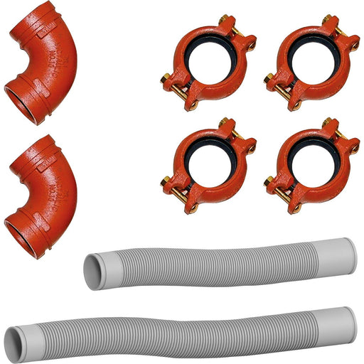 Bosch Thermotechnik - Zubehör/Ersatzteile für Wärmepumpe Anschluss-Set 5 8738209083 für T 540...800-2