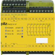 Pilz - Gerät zur Überwachung von sicherheitsgerichteten Stromkreisen Not-Aus-Schaltgerät PNOZ X11P #777083 110-120AC24DC7no1nc2