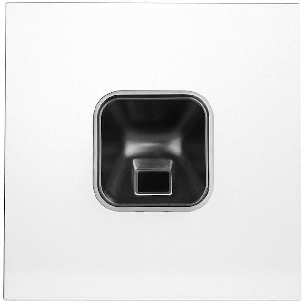 Ekey (AT) - Zutrittskontrollsystem Fingerprintset 204703 Gira 106, Alu, sw