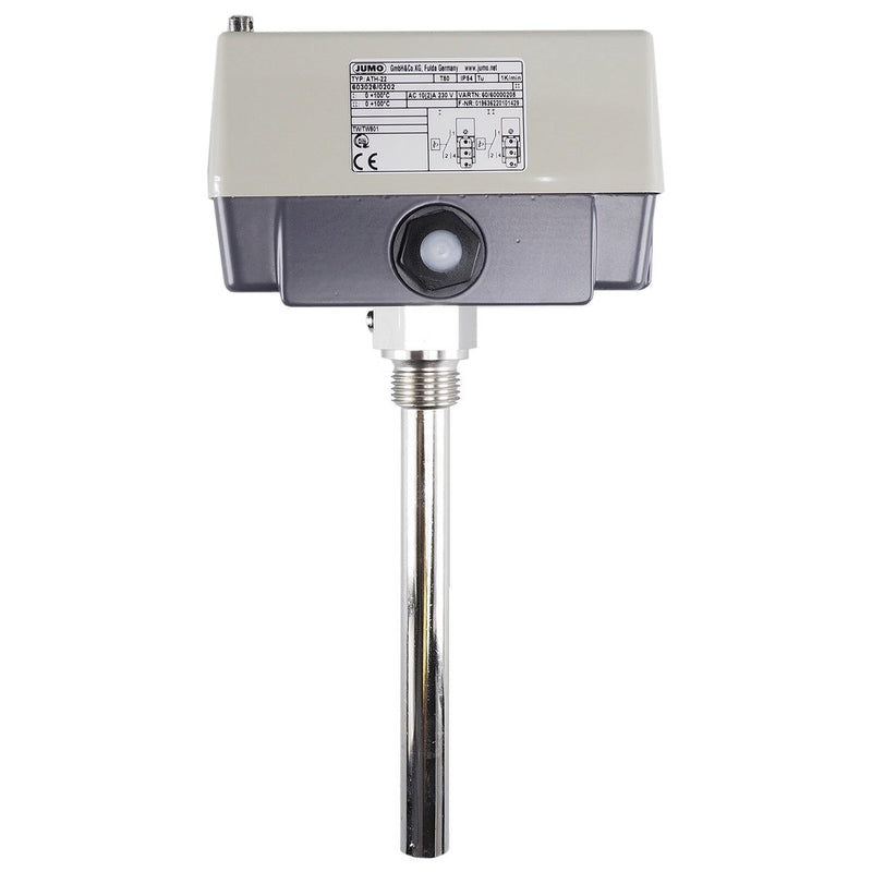 Jumo - Temperaturschalter Doppelthermostat (TW/TW) 60000205 0-100°C, EB-L 150mm  − 1 Stück