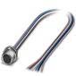 Phoenix Contact - Rundsteckverbinder, feldkonfektionierbar (Industriesteckverbinder) Einbausteckverbinder SACC-DSI-M8F#1456103