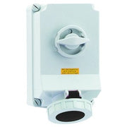 Bals Elektrotech - CEE-Steckdose abschaltbar, abgesichert (IEC 60309) Wandsteckdose abschaltbar 16828 verriegelt 63A 4p 5