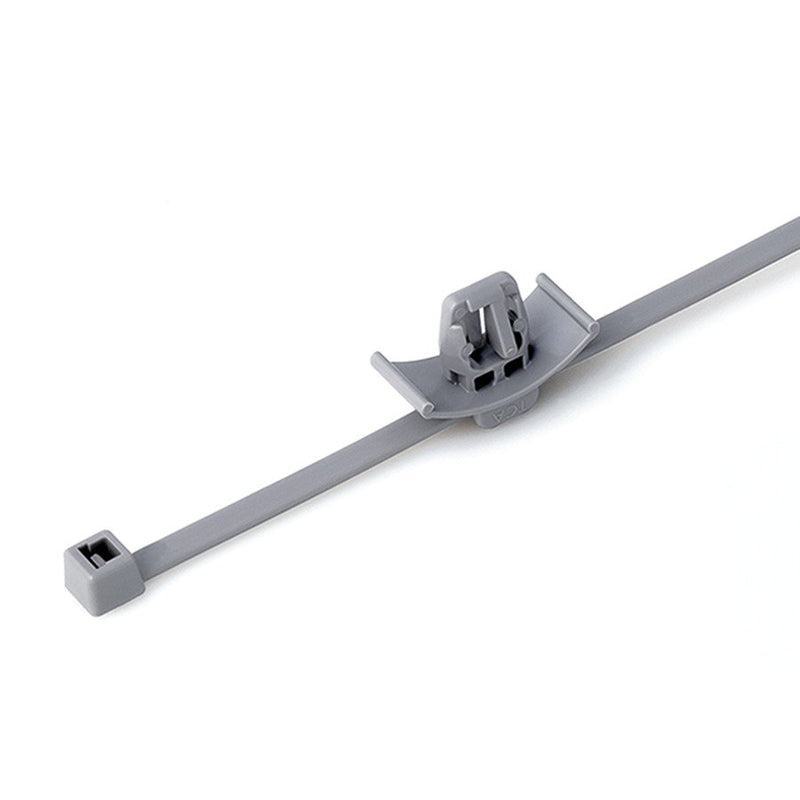 HellermannTyton - Kabelbinder Befestigungsbinder 156-00446(500) grau − 500 Stück