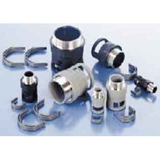 ABB Stotz-Kontakt - Kunststoff-Wellschlauch-Verschraubung Anschlußarmatur gerade NVNV-M406-13 M40x1,5mm sw − 20 Stück