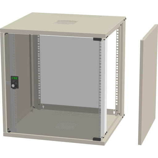 Enoc - Netzwerkgehäuse Economy Wandschrank 21HE W3 21-6-S 550x600x980mm sw