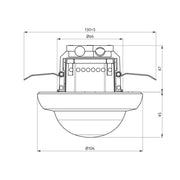 BEG Brück Electronic - Bussystem-Bewegungsmelder Präsenzmelder PD4N-M-DACO DALI-2 DALI