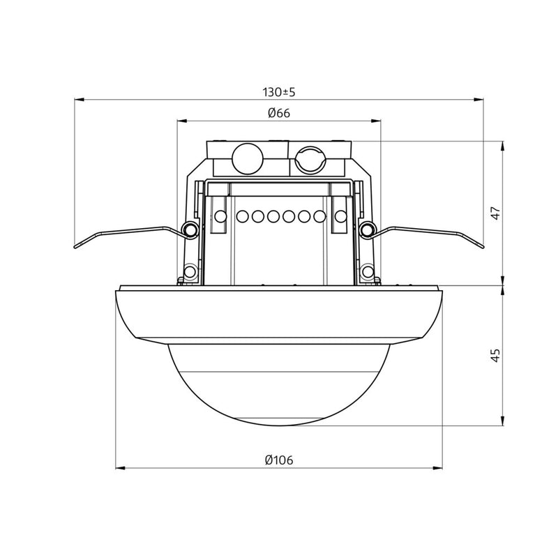 BEG Brück Electronic - Bussystem-Bewegungsmelder Präsenzmelder PD4N-M-DACO DALI-2 DALI