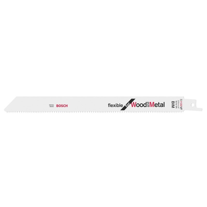 Bosch - Säbelsägeblatt Flexible for Wood and 2608657559 Metal, 25er-Pack