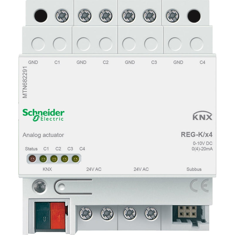 Schneider Electric - Bussystem-Analogaktor Analogaktor MTN682291 REG-K/4fach