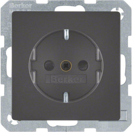Berker - Steckdose SCHUKO-Steckdose anth/sa 47236086