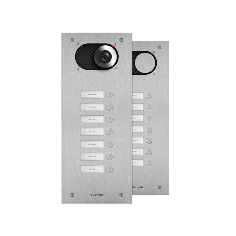 Comelit - Türstation für Türkommunikation Frontplatte Switch IX0107 7 Teiln. 1-reih. V4A