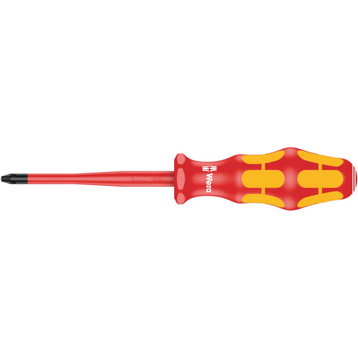 Wera - Kreuzschlitz-Schraubendreher VDE Schraubendreher 006451 PH 2x100mm