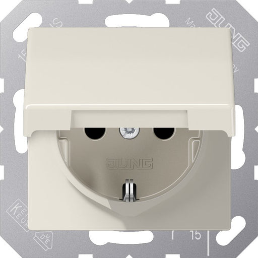 Jung - Steckdose SCHUKO-Steckdose 16A 250V ABAS 1520 KL Klappdeckel