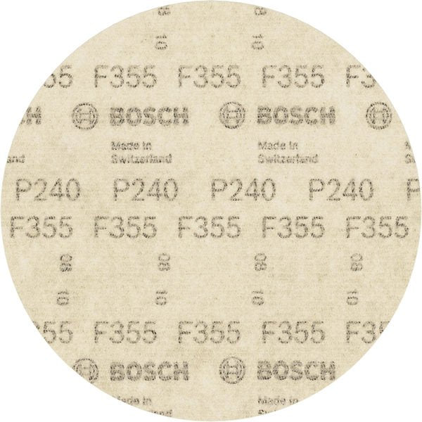 Bosch - Schleifpapier/Schleifvlies PRO F355 Schleifblatt, 115 2608605499 mm, 240, 10-tlg