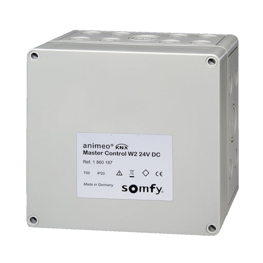 Somfy - Elektronik-Gerät für Installationsschalterprogramme animeo KNX MasterControl 1860187 W2 − 1 Stück