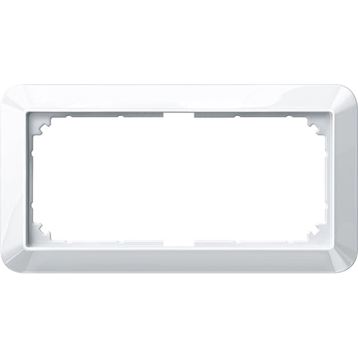 Merten - Abdeckrahmen Rahmen 2f.pws/gl 389819 ohne Mittelsteg