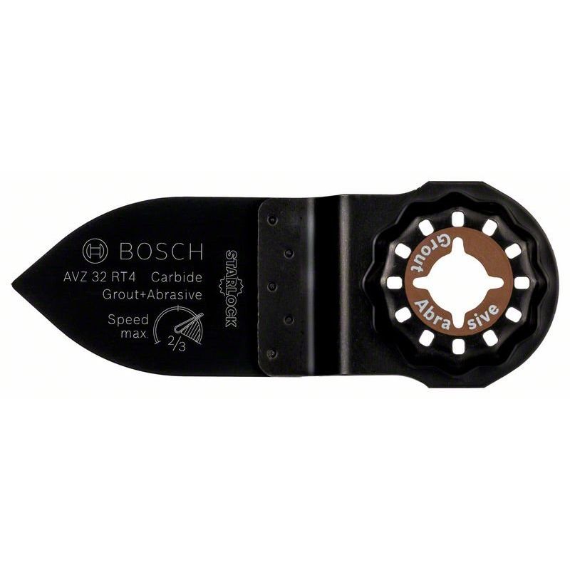 Bosch Power Tools - Blatt für Oszillierer Schleiffinger Starlo 2609256D52 AVZ 32 RT4, B: 32mm  − 1 Stück