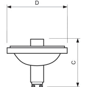 Philips Lighting - Halogen-Metalldampflampe mit Reflektor Halogenmetalldampflampe CDM-R111 #68970600 Elite 70W/930 24Gr
