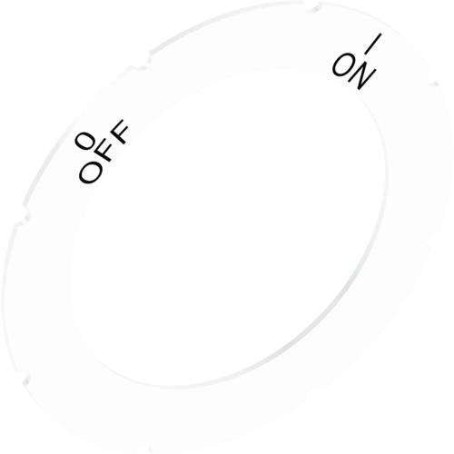 Stahl - Bezeichnungsschild für Befehlsgeräte Schild 8602/3 227004 58 0/OFF I/ON − 1 Stück by Stahl

