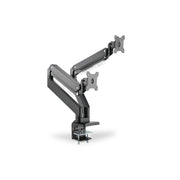 DIGITUS - Halterung für Audio-/Videosysteme Dual Monitorhalter DA-90427 2x 15 kg max., sw