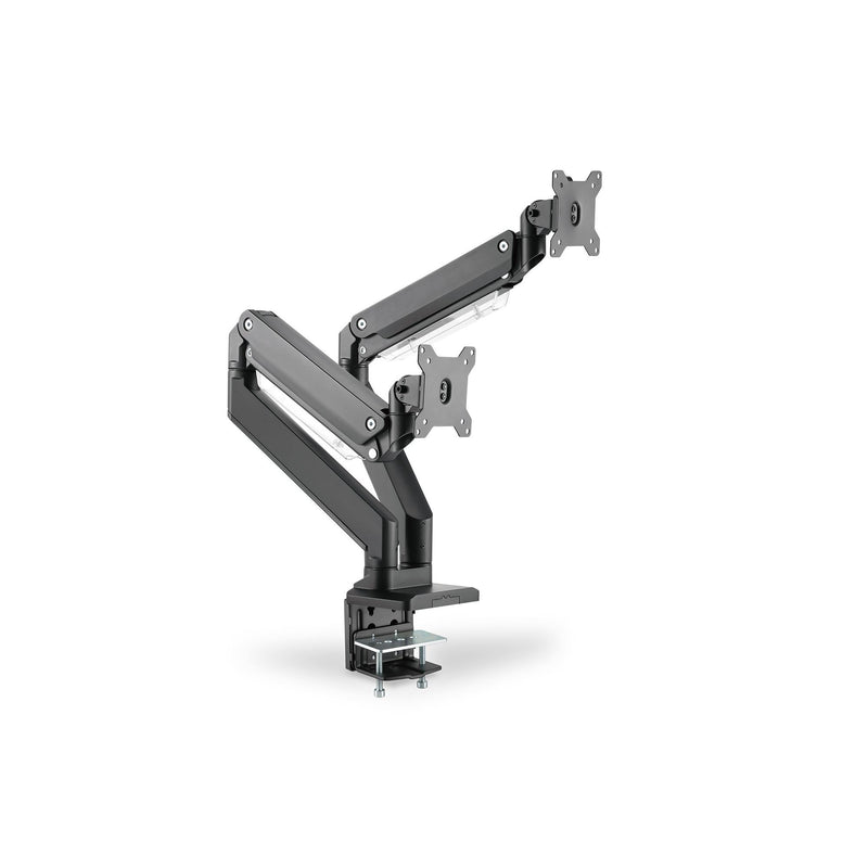 DIGITUS - Halterung für Audio-/Videosysteme Dual Monitorhalter DA-90427 2x 15 kg max., sw