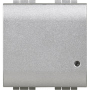Legrand (BT) - Elektronischer Schalter 2-moduliger Tastdimmer Bticino NT4413CM2 Tech