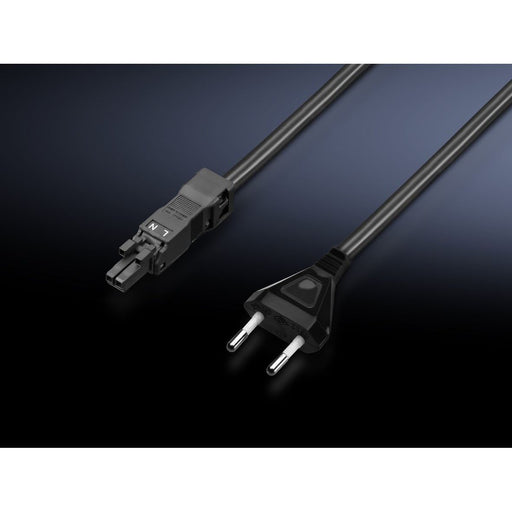 Rittal - Netzanschlussleitung Netzkabel DK 7859.010 mit Eurostecker