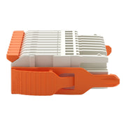 WAGO - Kabelsteckverbinder für Leiterplattensteckverbinder Federleiste 1-Leiter Hebel 2721-1110/037-000 Push-in Cage Clamp − 50 Stück