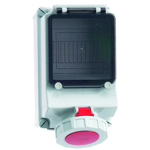 Bals Elektrotech - CEE-Steckdose abschaltbar, abgesichert (IEC 60309) Wandsteckdose abgesichert 1599 32A 5p 400V 6h IP67