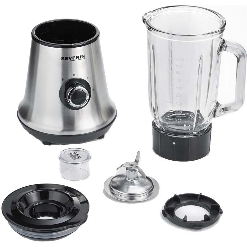 Severin - Rühr-/Mixgerät Standmixer SM 3734 eds-geb.-sw