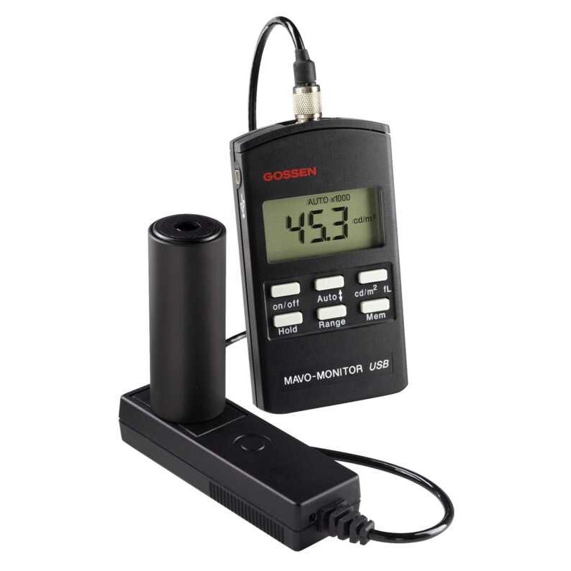 Gossen Foto - Messgerät für Temperatur und Klima Leuchtdichtemessgerät für MAVO-MONITOR USB Aufsatzmessung Kl. B