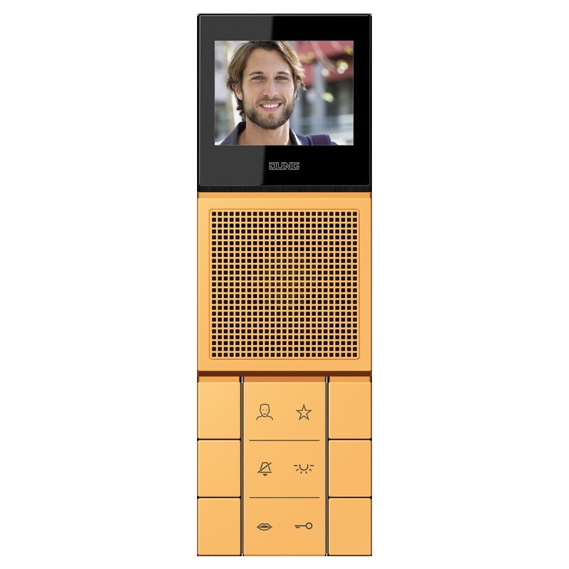 Jung - Innenstation für Türkommunikation SIB Video-Innenstation SI VI LC 627 254 LS 4320L