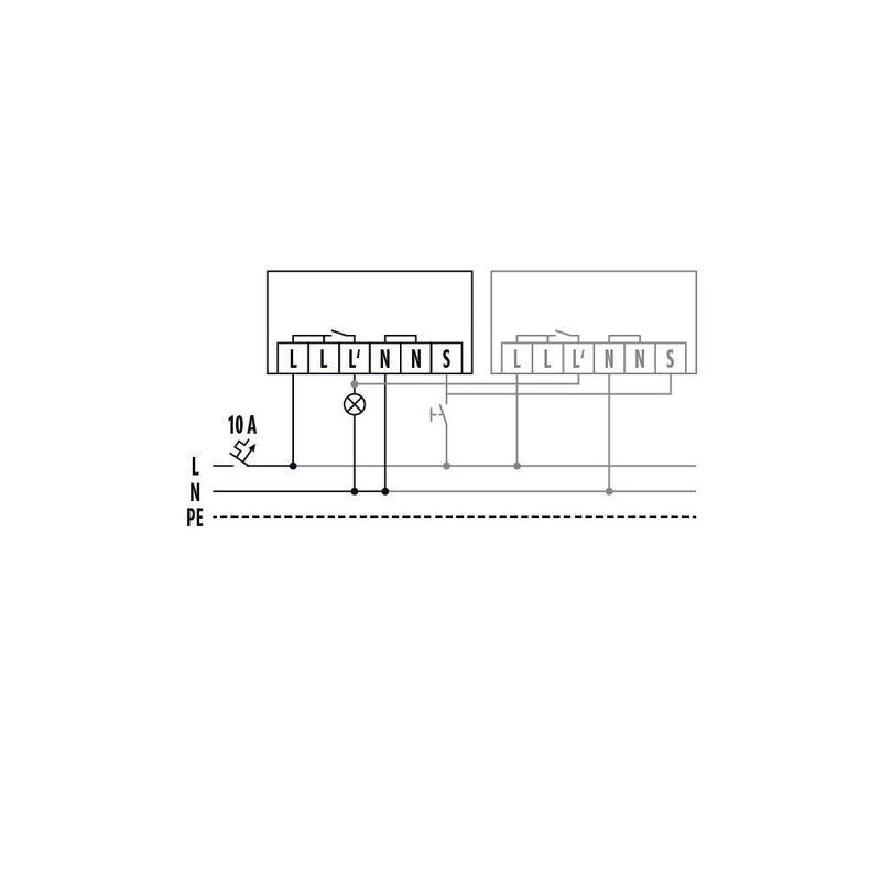 ESYLUX - Bewegungsmelder/Präsenzmelder komplett Decken-Bewegungsmelder MD 360i/8 BASIC 360Grad RW ca.8m AP